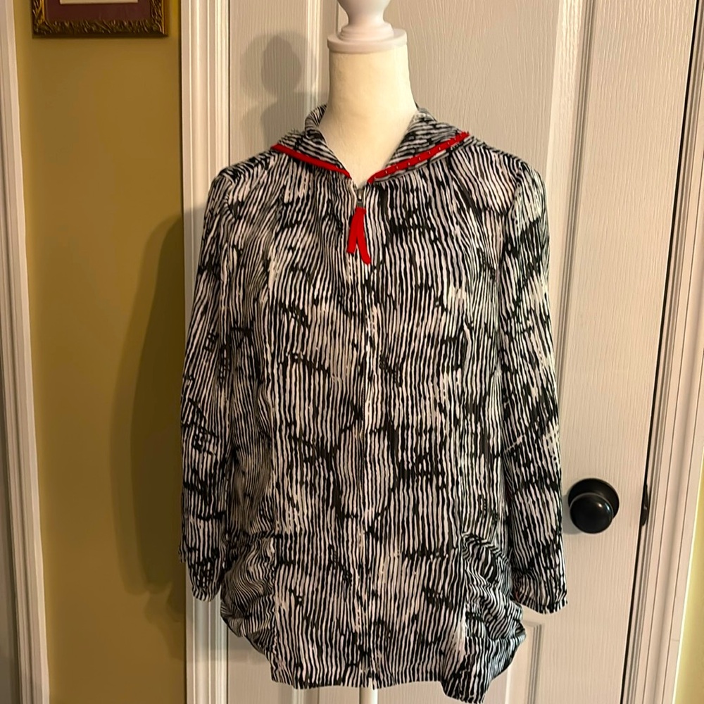 Nice Sharon Young zip up jacket